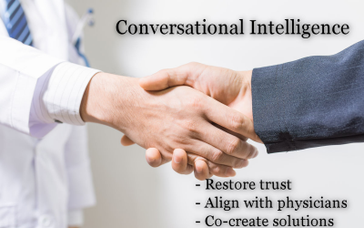 Conversational Intelligence – the Tool to Restore Trust, Alignment and Collaboration with Physicians