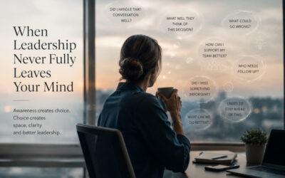 When Leadership Never Fully Leaves Your Mind
